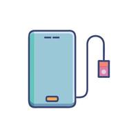 Versatile Power Bank Icon for Everyday Use vector