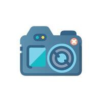 Retired DSLR Camera Icon for Photography Enthusiasts vector