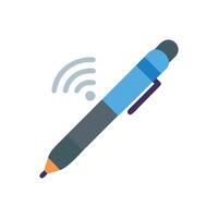 Smart Pen Icon for Digital Note Taking vector