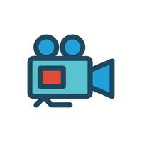 Camera Icon for Content Creation vector