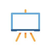 Interactive Whiteboard Learning Icon vector