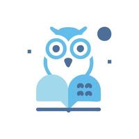Interactive Wisdom Learning Icon vector