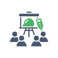 Art Class Icon for Creative Learning vector