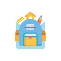 Interactive Back to School Icon for Engaging Students vector