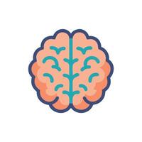 Creative Brain Icon for Learning vector