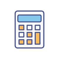 Calculator Icon for Math and Science vector