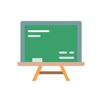 Stylish Chalkboard Icon for Creative Teaching vector