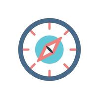 Compass Icon for Navigational Skills vector