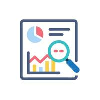 Creative Critical Analysis Icon for Thought Development vector