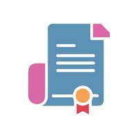 Modern Illustration of Dissertation vector