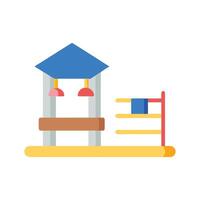 Education Playground Icon for Learning vector