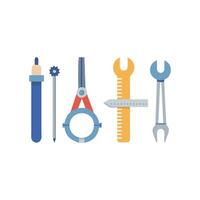 Engineering Tools Icon for Technical Projects vector