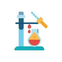 Creative Experiment Icon for Educational Projects vector