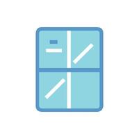 Fractions Icon for Mathematics Education vector