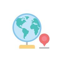 Geography Icon for Educational Resources vector