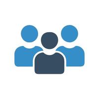 Creative Group Assignment Icon for Education vector