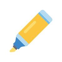 Highlighter Icon for Note Taking vector