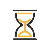 Interactive Hourglass Icon for Learning vector