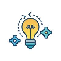 Interactive Innovation Icon for Engagement vector
