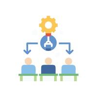 Modern Innovation Lab Icon for Research vector