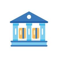 Creative Library Icon for Learning Environments vector