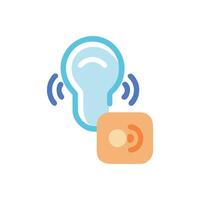 Modern Listening Icon for Educational Use vector
