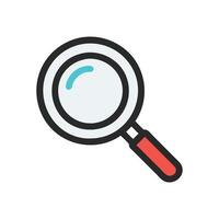 Interactive Magnifying Glass Icon for Engagement vector