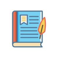 Dynamic Poetry Expression Illustration vector