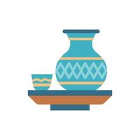 Dynamic Pottery Creation Symbol vector