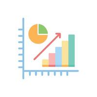 Comprehensive Probability Chart Icon for Statistics vector