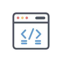 Creative Programming Skills Concept Icon vector