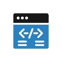 Stylish Programming Skills Illustration vector