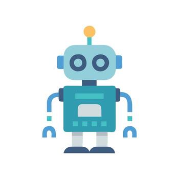 dinámica robótica icono para vástago aprendizaje vector