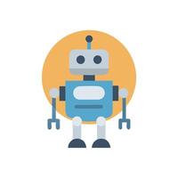 Engaging Robotics Icon for Classroom Activities vector