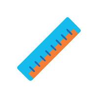 Dynamic Ruler Icon for Educational Use vector
