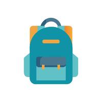 Dynamic School Bag Icon for Learning vector