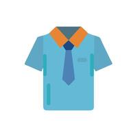Stylish School Uniform Icon for Students vector