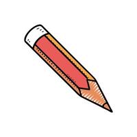 Dynamic Sketch Pencil Icon for Learning vector