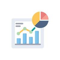 Comprehensive Statistics Education Icon vector