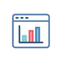 Engaging Statistics Concepts Icon vector