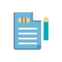 Innovative Thesis Icon Design vector
