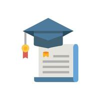 Stylish University Application Icon for Future Students vector