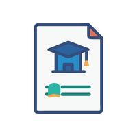 Dynamic University Application Icon for Students vector
