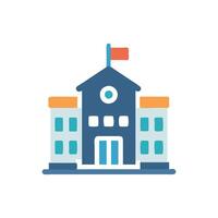 Engaging University Campus Icon vector