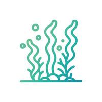 Vibrant Algae Design for Aquatic Themes vector