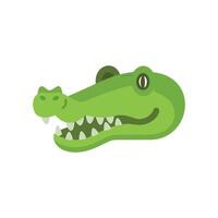 Bold Alligator Illustration for Nature Projects vector