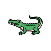 Dynamic Alligator Artwork for Wildlife Lovers vector