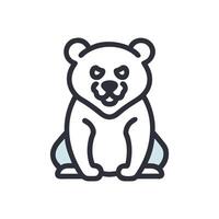 Stunning Bear Artwork for Nature Projects vector
