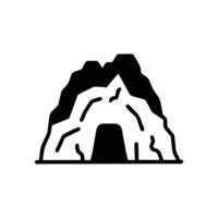 Charming Cave Design for Nature Illustrations vector