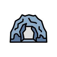 Elegant Cave for Exploration Projects vector